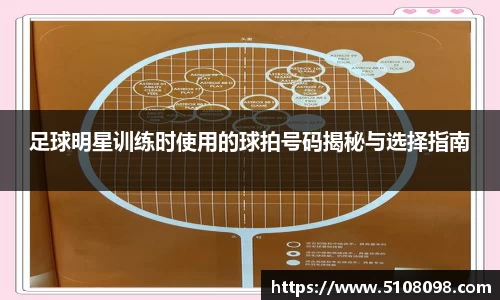 足球明星训练时使用的球拍号码揭秘与选择指南